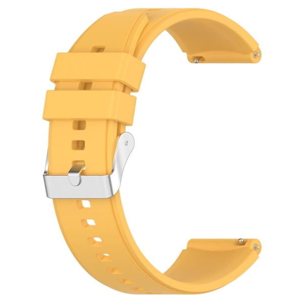 Gul Gul Silikone Urrem kompatibel med Huawei Watch Gt 3 Pro 46mm 22mm kompatibel med Huawei Watch Gt 3 Pro 46mm 22mm