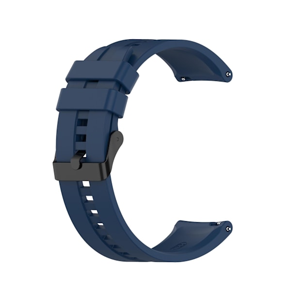 Tummansininen Tummansininen yhteensopiva Huawei Watch Gt 2 46mm kellonrannekkeen kanssa mustalla soljella