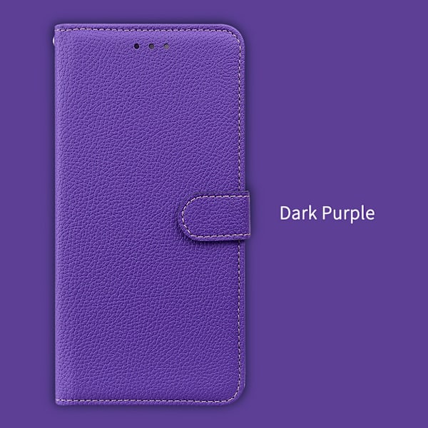 iPhone 16 Pro Max tumman violetti lompakkokotelo korttipidikkeellä, magneettinen