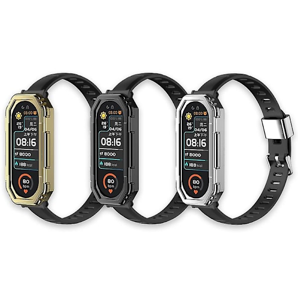 TPU Klockarmband + PC Skal kompatibelt med Xiaomi Mi Band 6 / 5