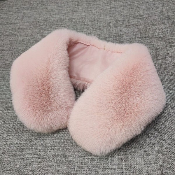 Naisten tekoviulus Irrotettava puolipaksuuntunut jäljitelmäsaukko Leather pink