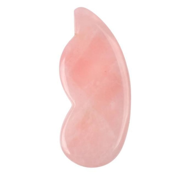 Natural Rose Quartz Massage Stone - Facial Spa Tool guasha7