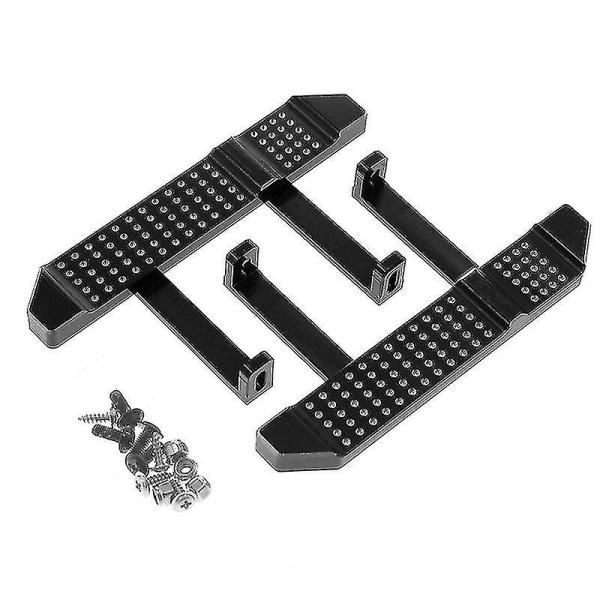 Nytt 2st metall pedal sidoplatta glidare kompatibel med Mn D90 Mn-90 Mn98 Mn99 Mn99s