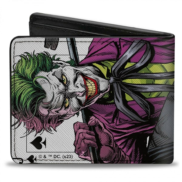 Batman Vs. Joker Spader Kort Tvåfaldig Plånbok