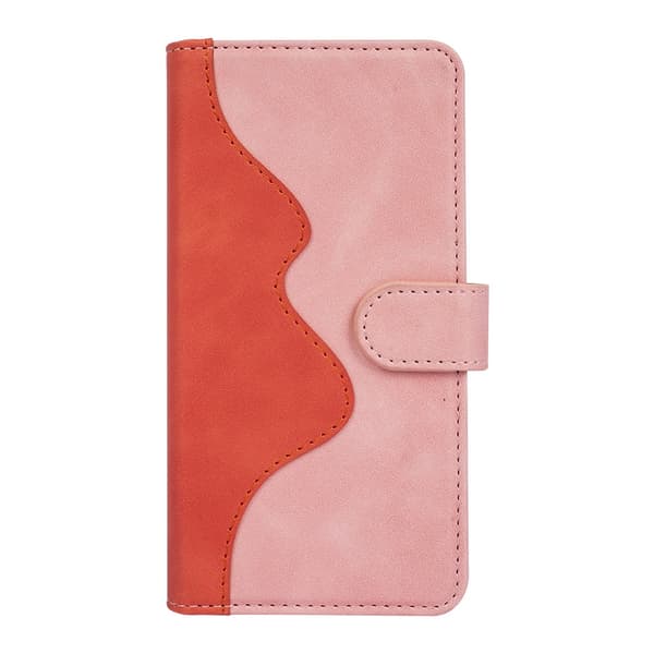 Etui til iPhone 13 girly pink Flip-behandling tilpasning