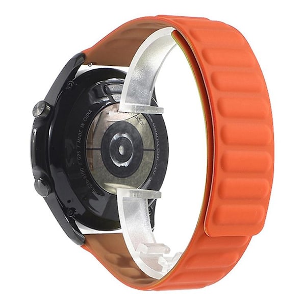 Orange Orange kompatibel med Huawei Watch 3 / 3 Pro Silikonklokkereim