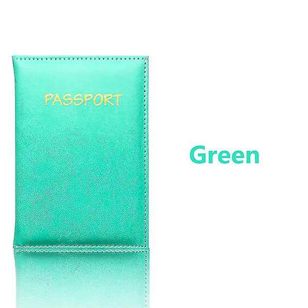 PU-Lær Stempling Pass Passholder | PU-Lær Billett ID-Holder - PU Red