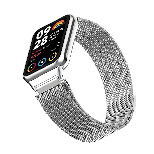 Milan Magnetiskt Klockarmband kompatibelt med Xiaomi Mi Band 8 Pro