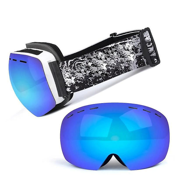Skidglasögon Skydd Snowboard Glasögon - Anti-dimma Big Ski Mask Glasögon KT17-0001-12