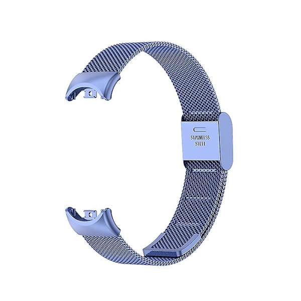 Midnattsblå Midnattsblå Spänne Metall Klockarmband kompatibelt med Xiaomi Mi Band 8