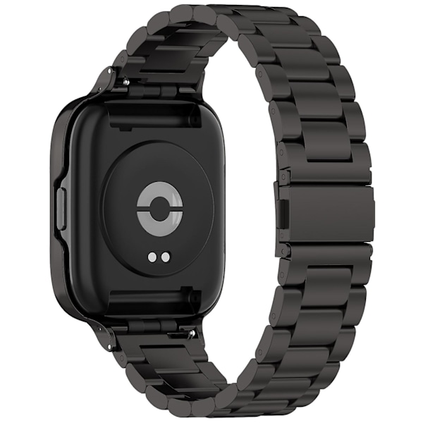 Svart Tre-radigt Armband kompatibelt med Redmi Watch 3 Lite / Watch 3 Active