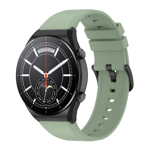 Jääjärvi Vihreä Jääjärvi Vihreä 22mm Silikoni Kellonranneke yhteensopiva Xiaomi Watch S1:n kanssa