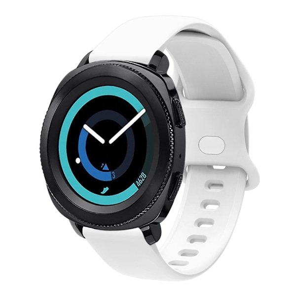 Hvid Hvid 22mm kompatibel med Xiaomi Haylou Rt Rs3 Ls04 / Ls05s Urrem 22mm
