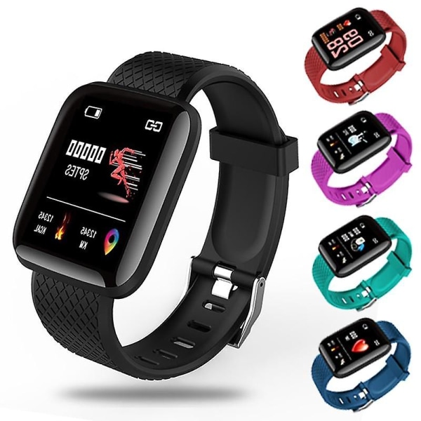 Smartwatch - Elektronik Smart Fitness Tracker Silikonrem Sport Blue