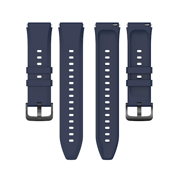 Midnattsblå Midnattsblå 22mm Silikonarmband kompatibelt med Xiaomi Watch S1