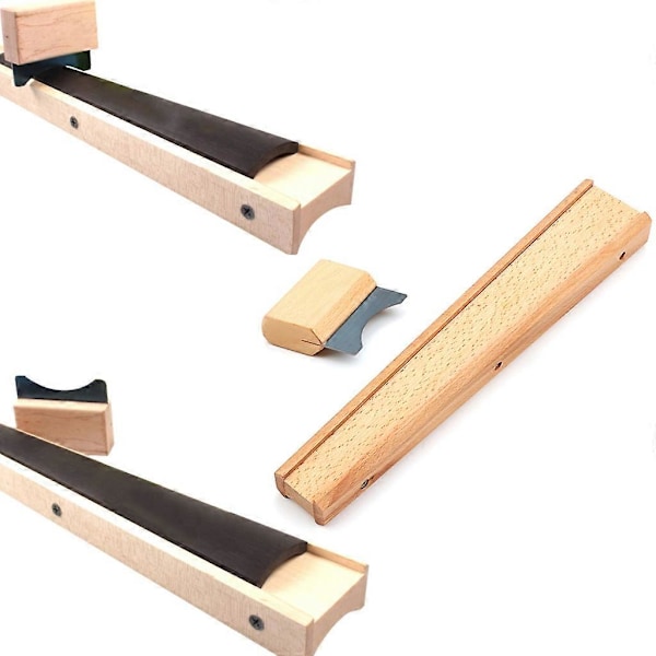 Tre Fiol Gripebrett Skrape Klemmeholder Fiolin Making Luthier Verktøy