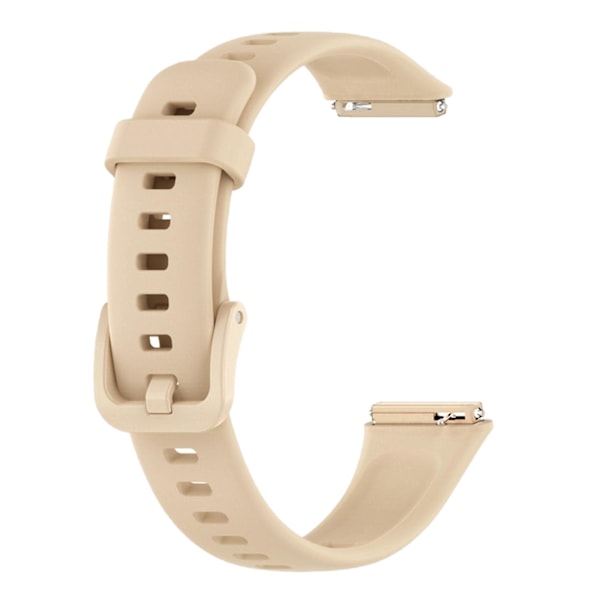 Khaki Khaki silikoninen kellon ranneke, yhteensopiva Huawei Band 7:n kanssa, yhteensopiva Huawei Band 7:n kanssa