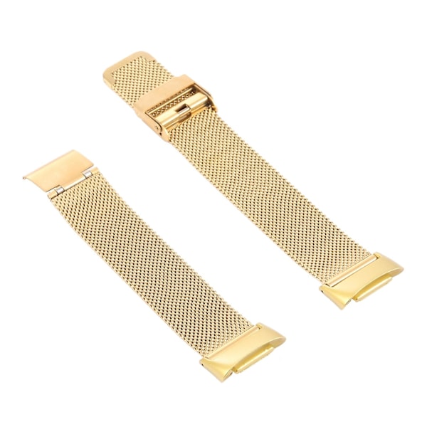 Guld Milan stållænke kompatibel med Fitbit Charge 5