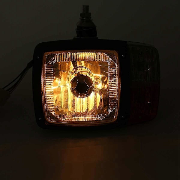 Universal LED Blinklys Indikator Arbejdslys Forlygter, til Traktor Trailer Gravemaskine Lastbil Venstre