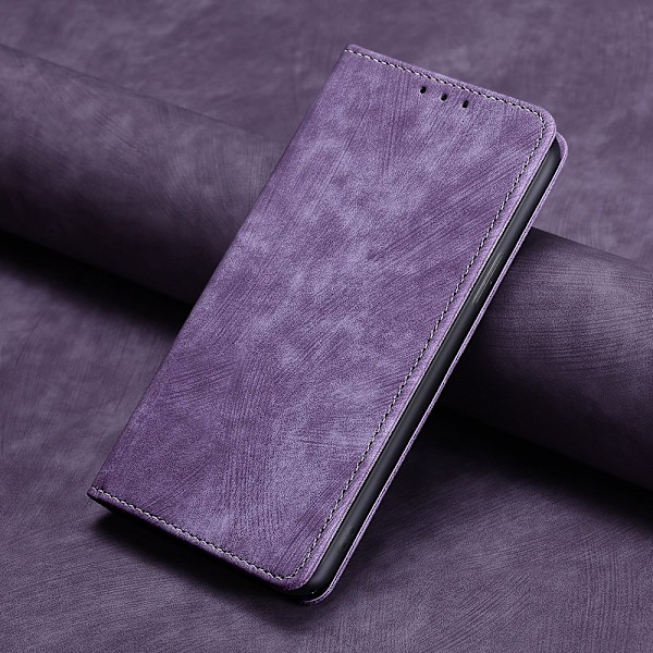 Etui til iPhone 14 Pro Max Lilla Flip Magnetisk