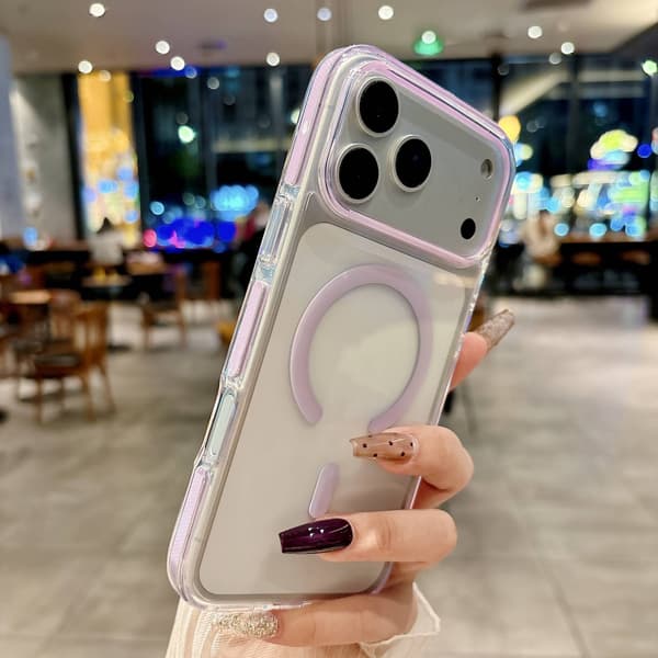 Fodral för iPhone 16 Pro Magnetisk Lila Noz31025