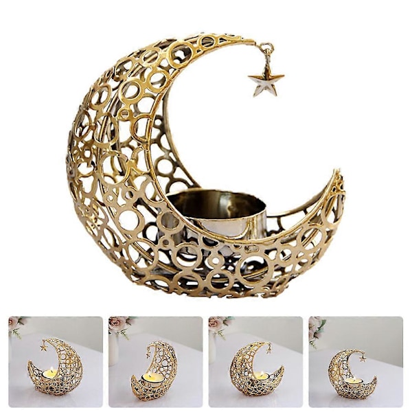 Ljusstake Guld Värmeljushållare Aromabrännare Ornament