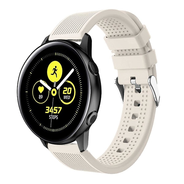 Khakifärgat silikonarmbandsur kompatibelt med Garmin Vivoactive 3