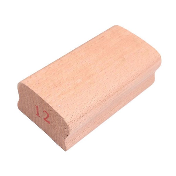 Puinen sädehiomalaikka otelaudan nauhojen tasoitukseen DIY kitaratyökalu 7.25'' 12inch