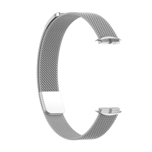 Silver Silver kompatibel med Fitbit Luxe Special Edition Metallarmband