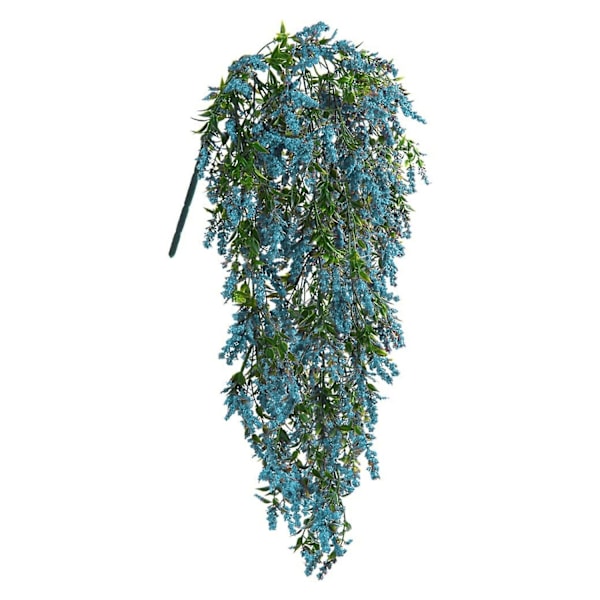 Simuleringsblomst Kunstig Wisteria Blomsterranke Falsk Hengeplante Fest Bryllup Hagedekorasjon
