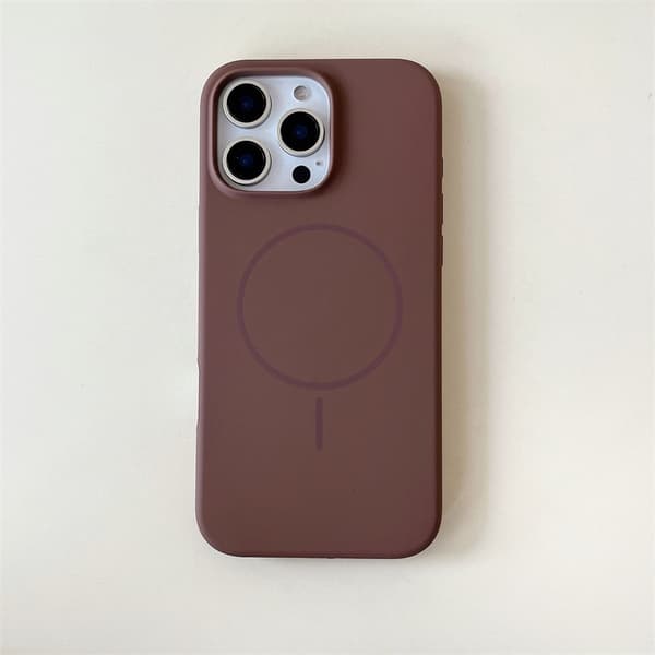 Fodral för iPhone 13/14 Magnetisk Brun