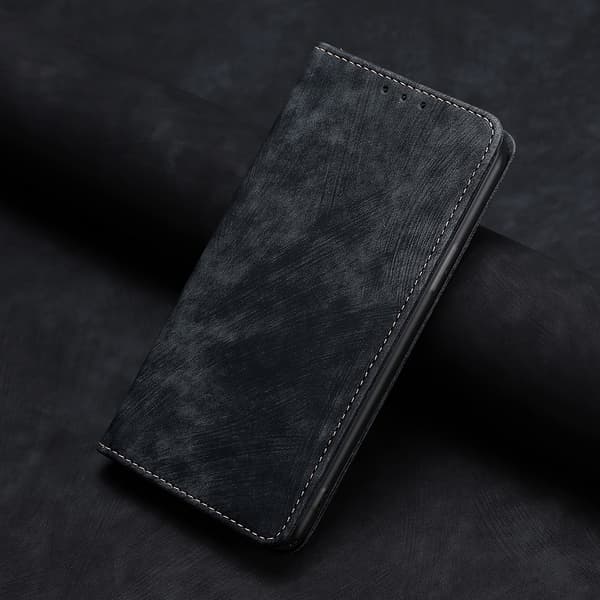 Etui til iPhone 14 svart Flip Magnetisk