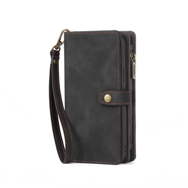 Etui til iPhone 14plus sort Wallet med kortholder flip