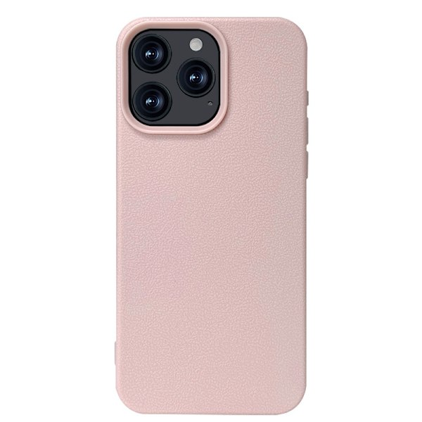 Kotelo iPhone 16 PLUS6.9:lle, keinonahkaa, rakeista nahkajauhetta, teksturoitua PU-nahkaa, kivikuvioitu