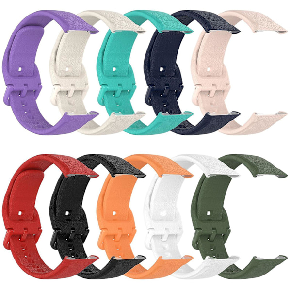 Mørkegrønn Sport Silikonrem kompatibel med Oppo Watch Free Nfc-versjon