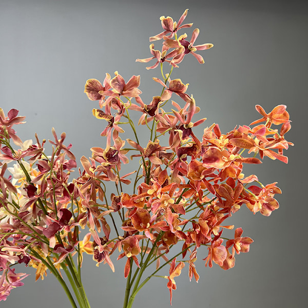 3D-printet edderkoppeorkidé-simuleringsblomst til hjem, hotel, bryllupsdekoration Light pink