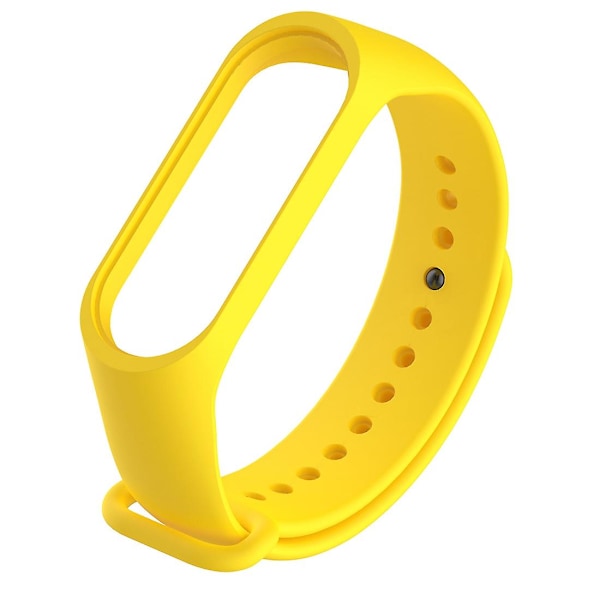 Gul Gul Silikon Klokkereim kompatibel med Xiaomi Mi Band 3
