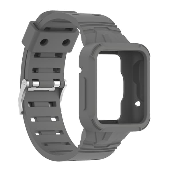 Mørkegrå Mørkegrå Silikone Urrem kompatibel med Xiaomi Poco Watch