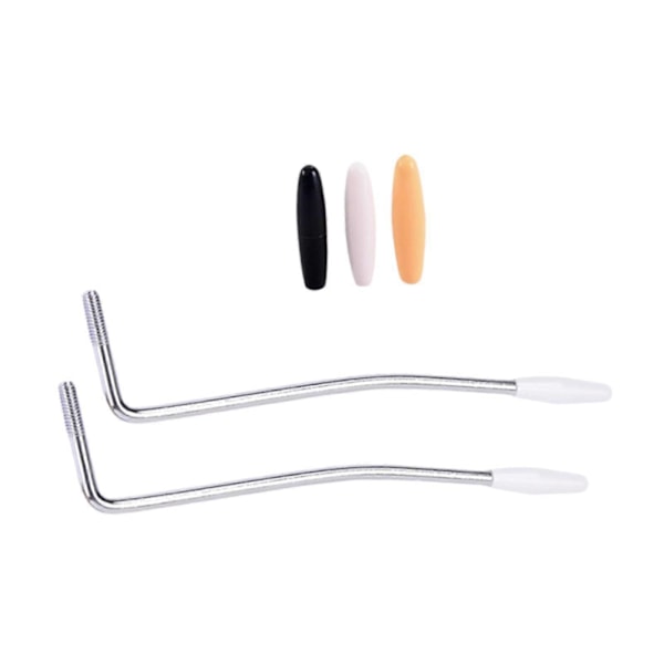 Whammy-sillan vipuvarsi Tremolo-kahvan korvaava soitin kitaran osat lisävaruste Tremolo-varsi kitaran metallitanko 2 Pieces