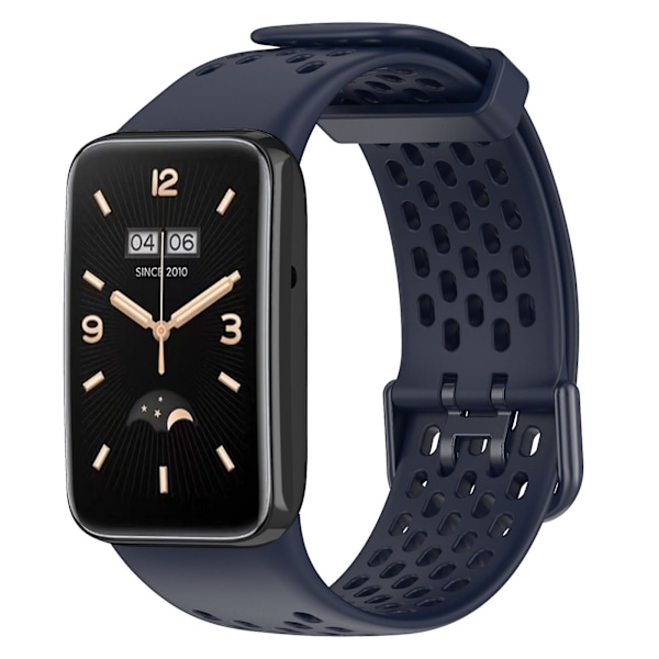 Navyblå TPU-urrem kompatibel med Xiaomi Mi Band 7 Pro