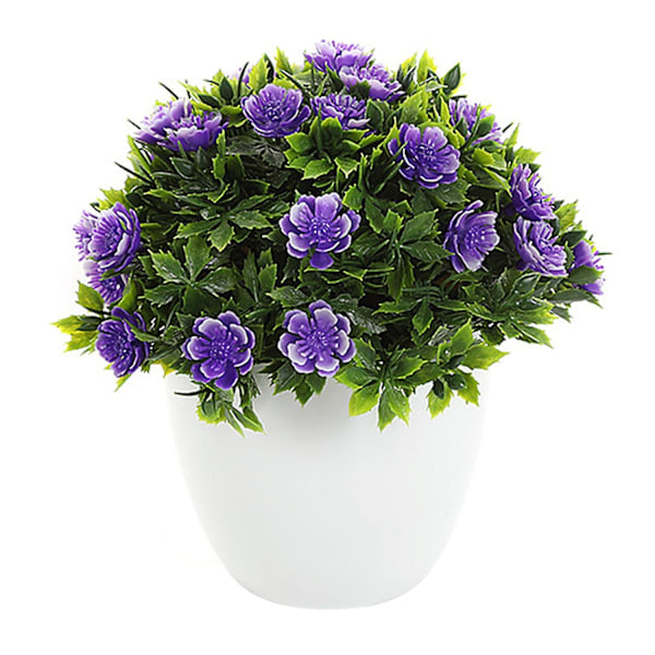 Konstgjord Bonsai, bleknar aldrig, inget behov av vattning, 31 blommor, konstgjord krukväxt, heminredning
