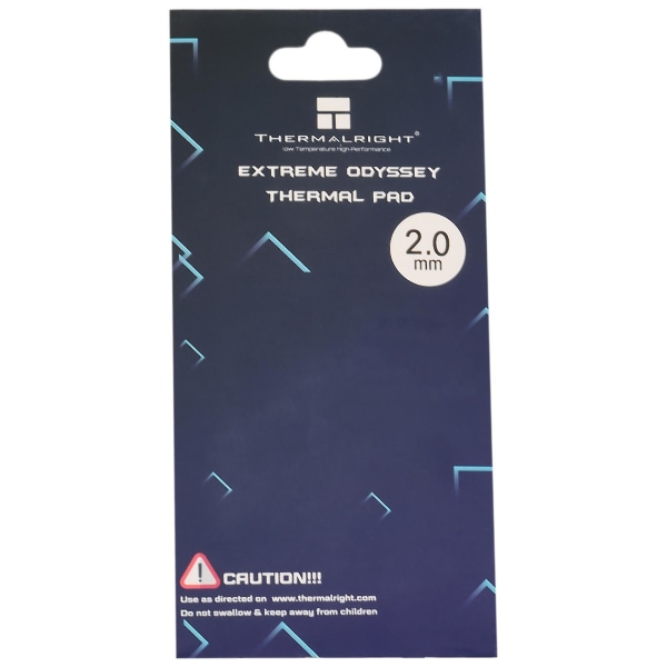 Ny Thermalright Odyssey Silicone Pad Cpu/gpu Thermal Pad, 85x45x2,0 mm