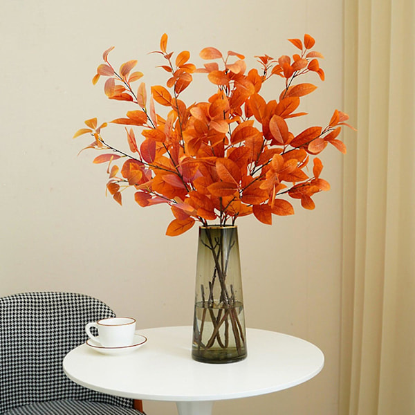 Dekorativ Konstgjord Växt Ingen Vattning Blekningsfri Blomsterarrangemang Simulation Eukalyptus