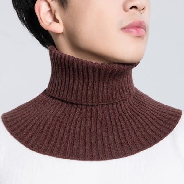 Dame falsk krage Avtakbar halv Varm Cervical Support Bana Gray