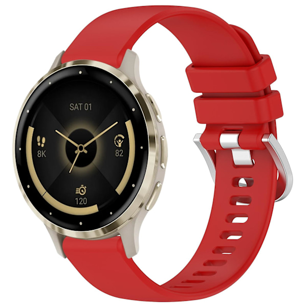 Silikonarmband kompatibelt med Garmin Venu 3S