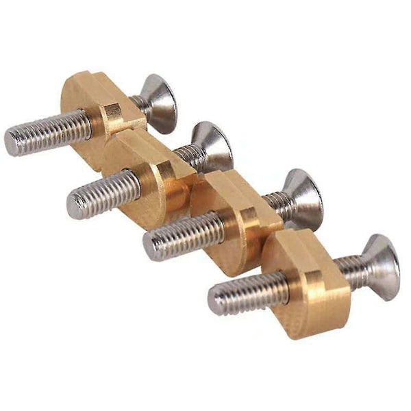 4 stk. Foilmount størrelse M6 og 4 stk. Hydrofoil skrue monterings T-muttere