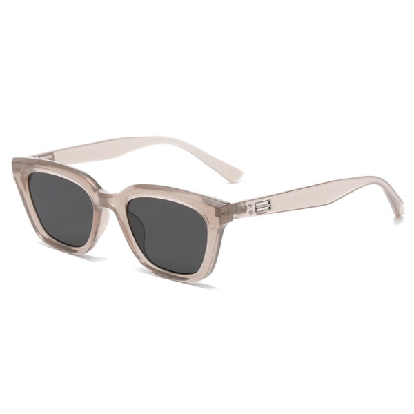 Solglasögon Solglasögon UV-skyddsglasögon Högklassiga Cat's Eye Glasögon med små ramar LA MODXE C3 White