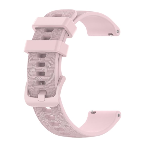 Pink Pink 20mm silikonerem kompatibel med Garmin Venu Sq