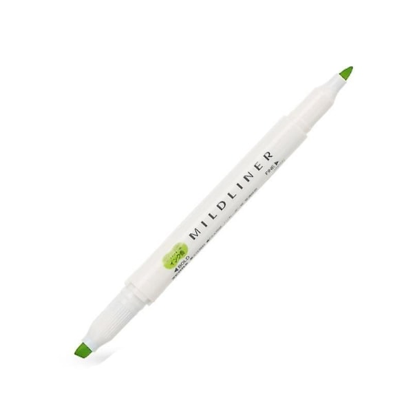 Mildliner Double Headed Highlighter / Marker Pen Yellow3