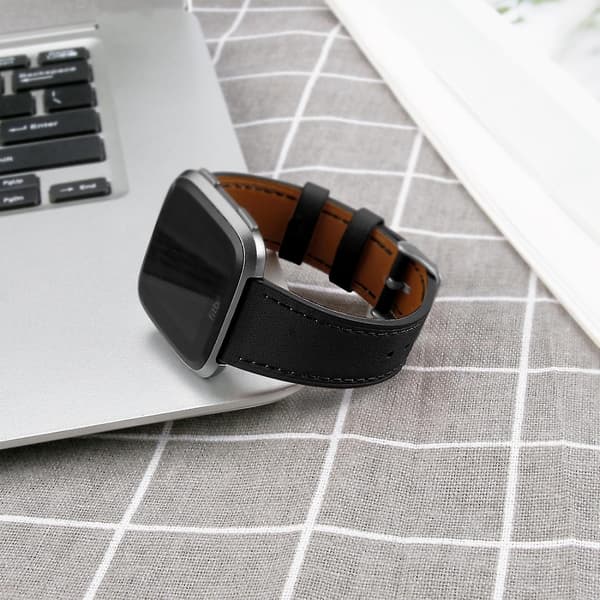 Sort sort rem kompatibel med Fitbit Versa 2 / Fitbit Versa / Fitbit Versa Lite